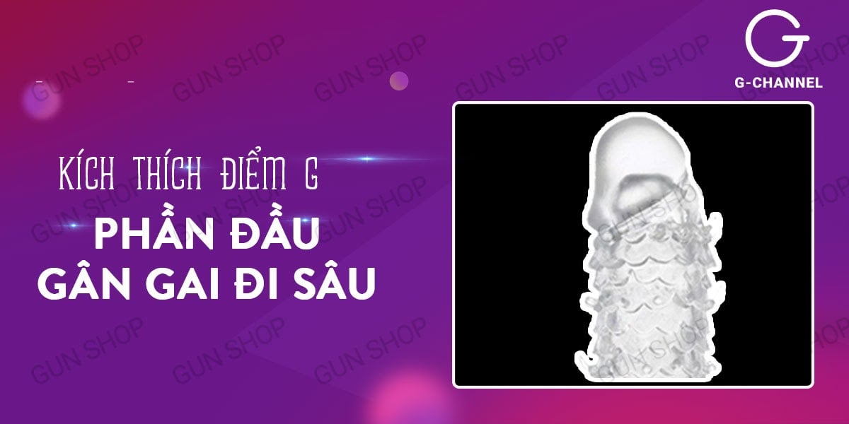 Bao cao su đôn dên Baile vảy cá tăng kích thước và khoái cảm