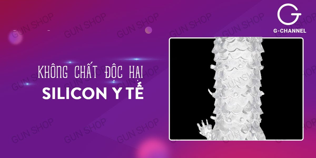 Bao cao su đôn dên Baile vảy cá tăng kích thước và khoái cảm