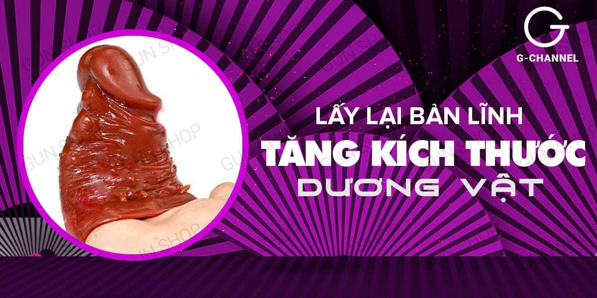 Bao cao su đôn dên Baile Wolftooth rung bìu silicon chính hãng