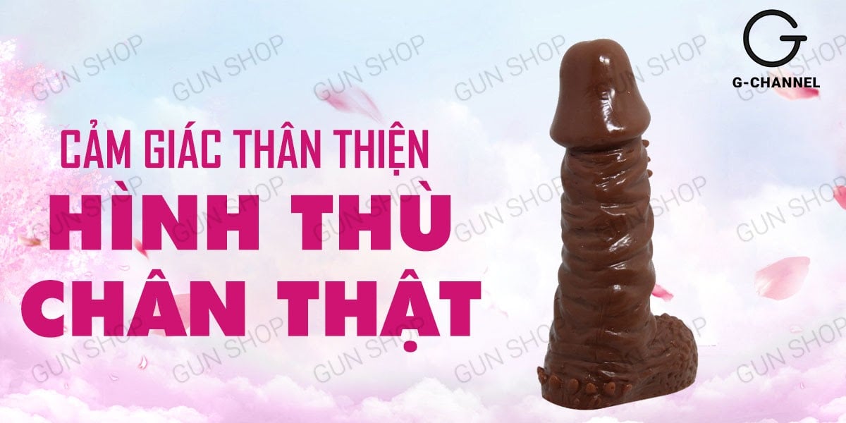 Bao cao su đôn dên Baile da nâu Wolftooth 14.4x3.5cm tăng kích thước đỉnh cao