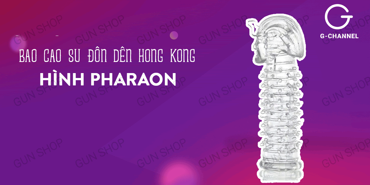 Bao cao su đôn dên Baile Pharaon gai silicon cao cấp mềm dẻo