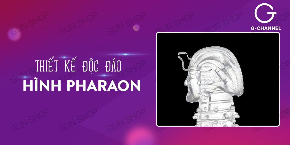 Bao cao su đôn dên Baile Pharaon gai silicon cao cấp mềm dẻo