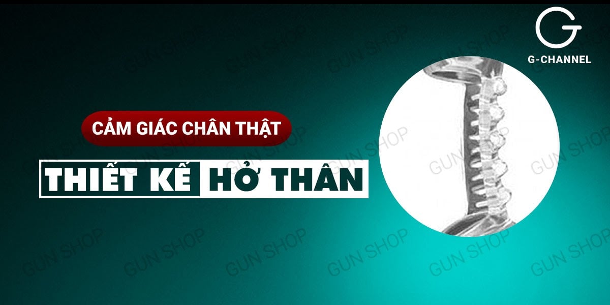 Bao cao su đôn dên Wild Knight có vòng chống tuột việt Bao cao su đôn dên Wild Knight có vòng chống tuột việt