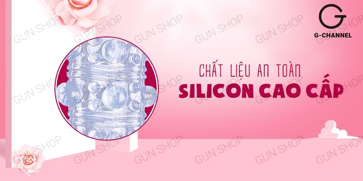 Bao cao su đôn dên khúc tăng kích thước mềm mại an toàn cho da