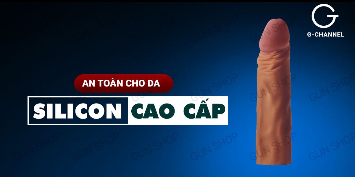 Bao cao su đôn dên Lovetoy tăng kích thước 5cm siêu mềm an toàn