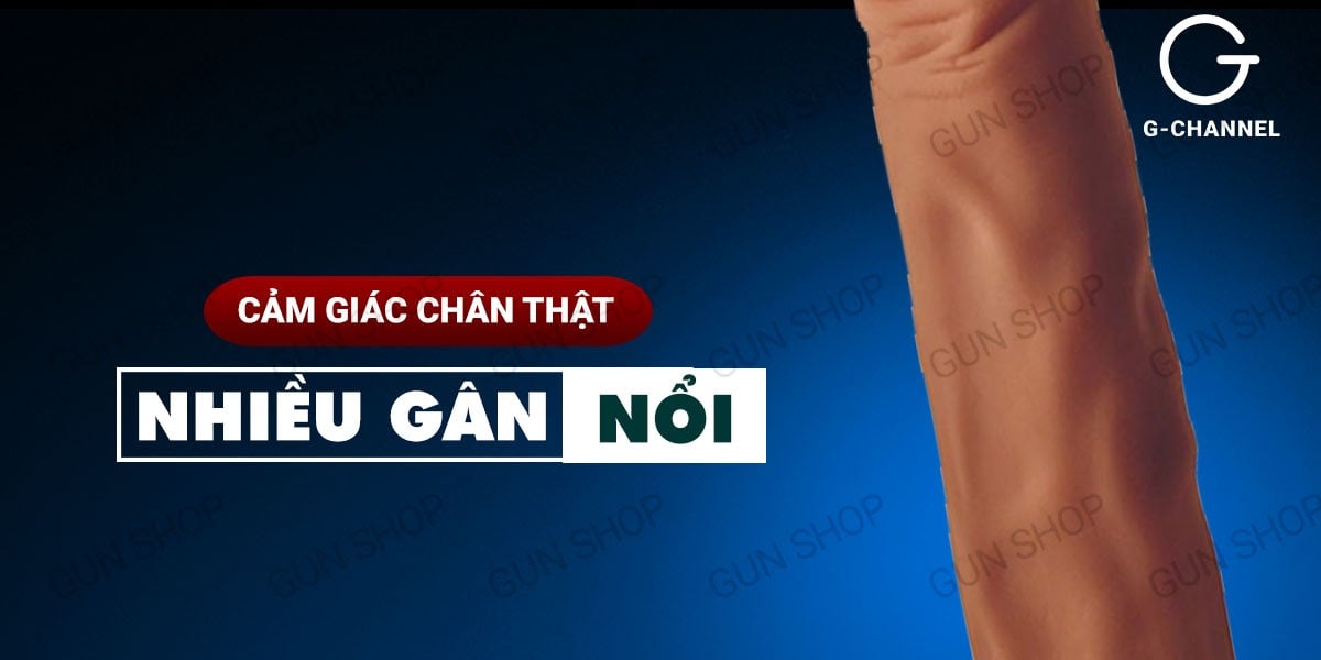 Bao cao su đôn dên Lovetoy tăng kích thước 5cm siêu mềm an toàn