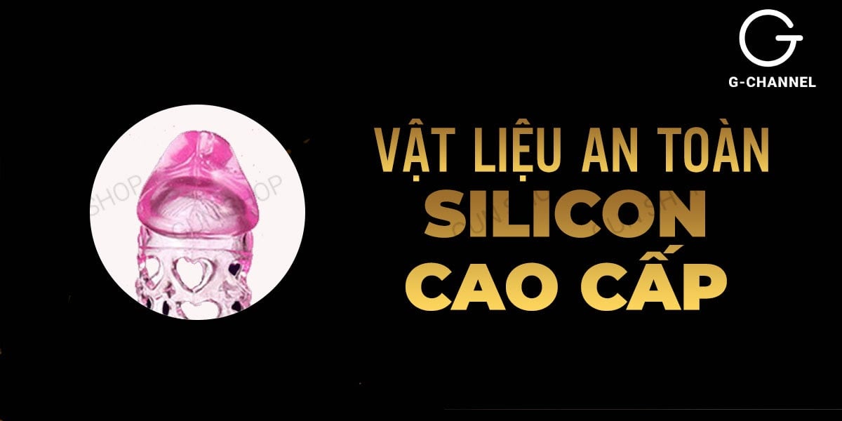 Bao cao su đôn dên Baile lưới hoa hồng thiết kế bắt mắt tăng khoái cảm