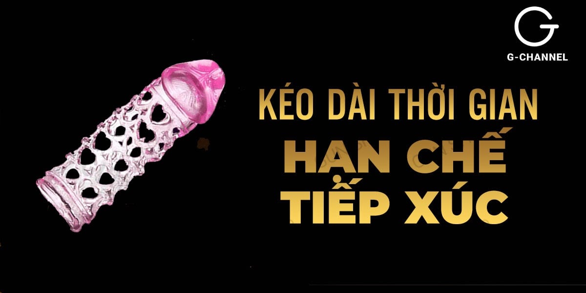 Bao cao su đôn dên Baile lưới hoa hồng thiết kế bắt mắt tăng khoái cảm