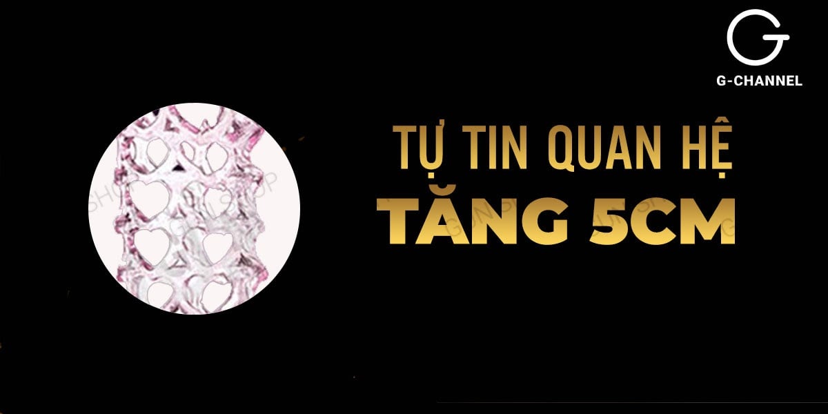 Bao cao su đôn dên Baile lưới hoa hồng thiết kế bắt mắt tăng khoái cảm