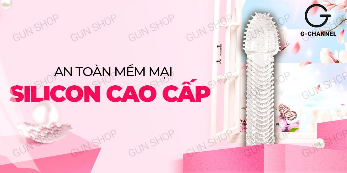 Bao cao su đôn dên Aichao gân gai tăng kích thước ôm sát mạnh mẽ