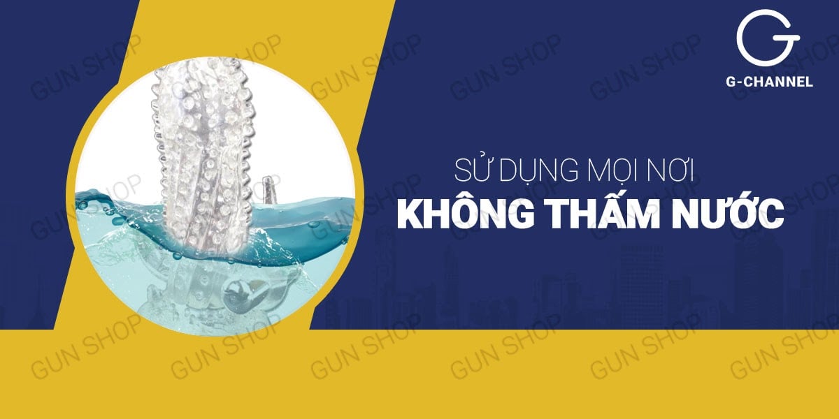 Bao cao su đôn dên rung gốc dương vật Baile Braveman tăng kích thước thỏa mãn