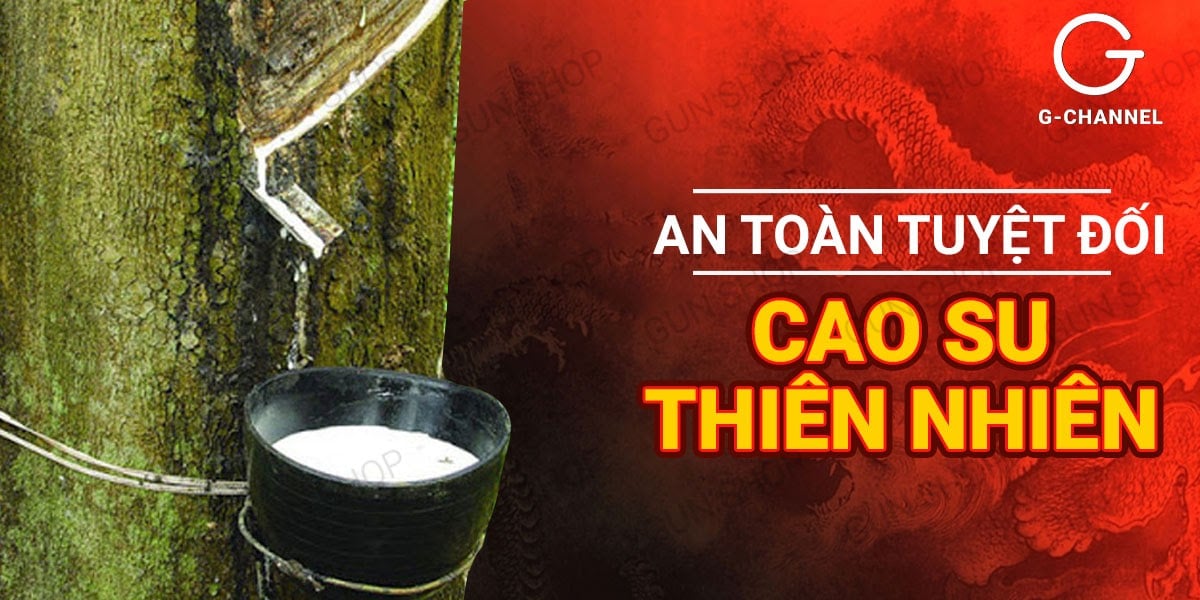 Bao cao su Dragon gân gai bi lớn kích thích cảm giác cực đỉnh