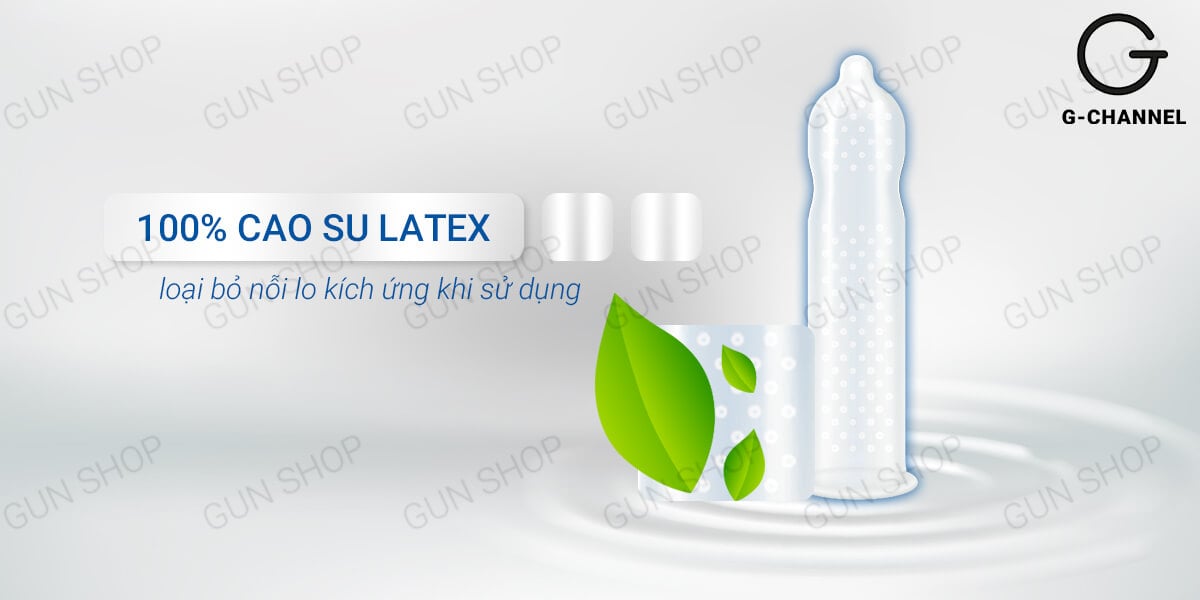 Bao cao su Innova Đen gân gai kéo dài thời gian hộp 12 cái nam giới