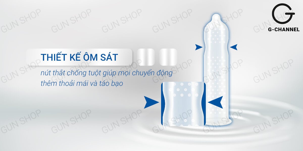 Bao cao su Innova Đen gân gai kéo dài thời gian hộp 12 cái nam giới