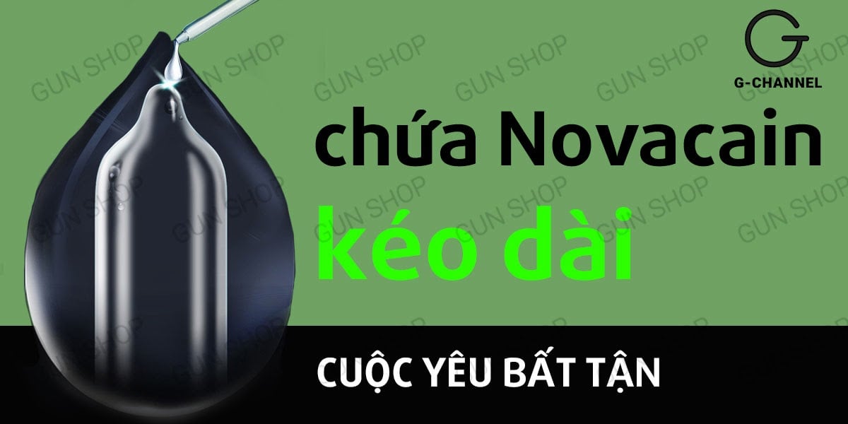 Bao cao su Kimono Long Shock siêu mỏng 0.03mm kéo dài thời gian