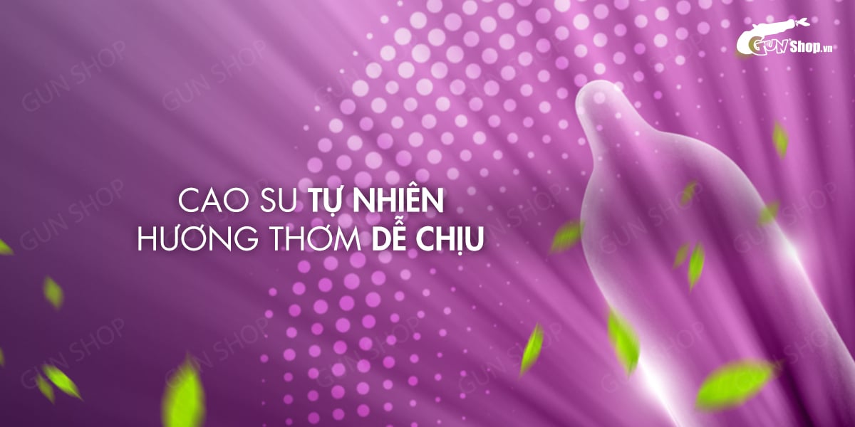 Bao cao su Mingliu siêu mỏng hiện đại hộp 10 cái thoáng mát an toàn