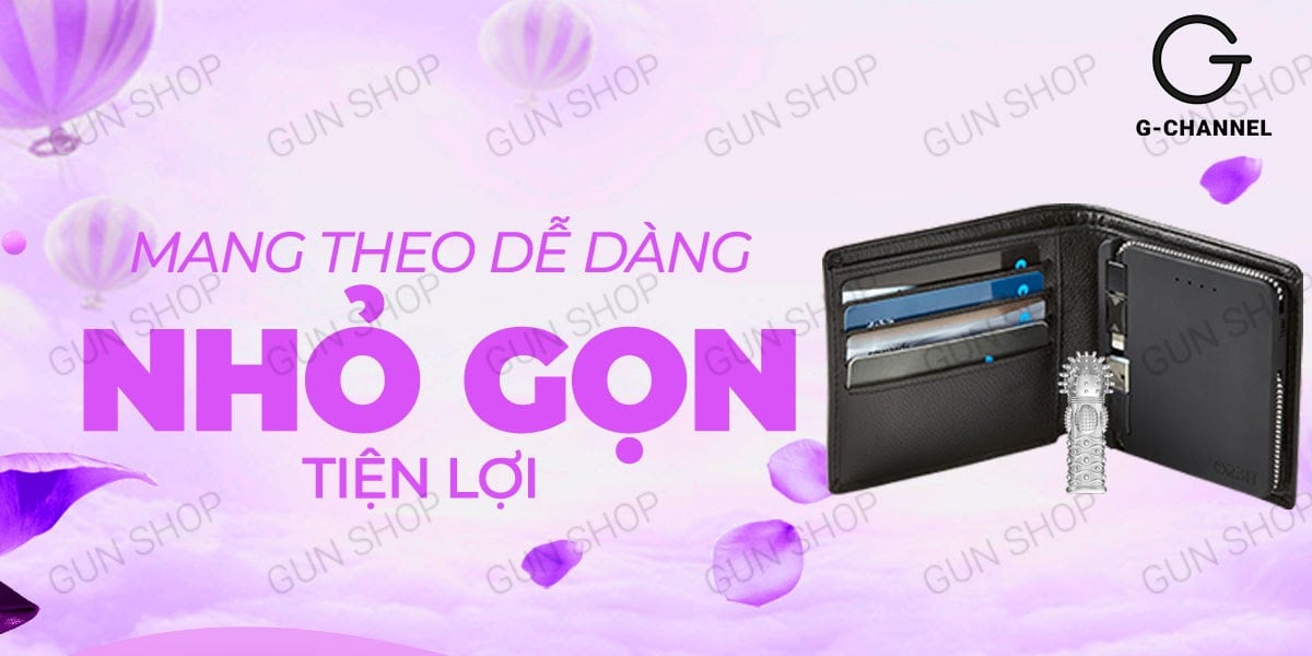 Bao cao su ngón tay Aichao A-spot 5 gai nổi lớn kích thích cực đỉnh