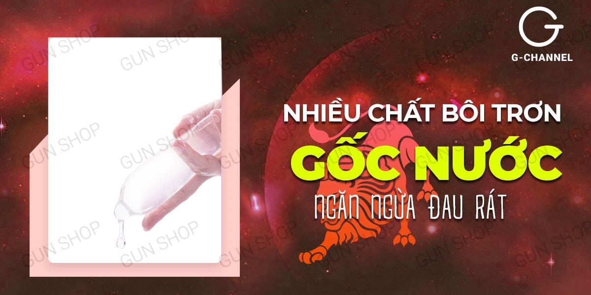 Bao cao su Ropockon cung Sư Tử mỏng 0.03mm hương dâu trải nghiệm yêu đỉnh cao