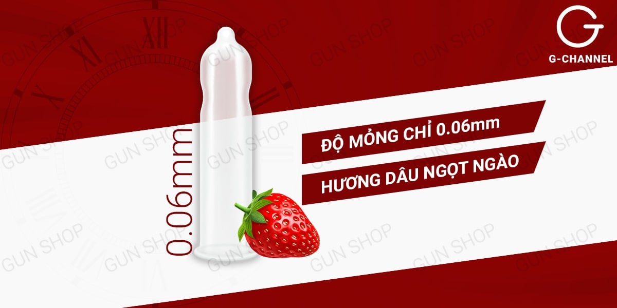 Bao cao su Shell Performax 6 in 1 kéo dài thời gian Hàn Quốc