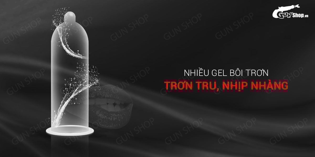 Bao cao su SO Classic siêu mỏng nhiều gel bôi trơn, hộp 12 cái an toàn thoải mái