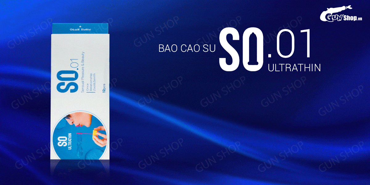 Bao cao su SO Ultrathin siêu mỏng truyền nhiệt nhanh hộp 12 cái