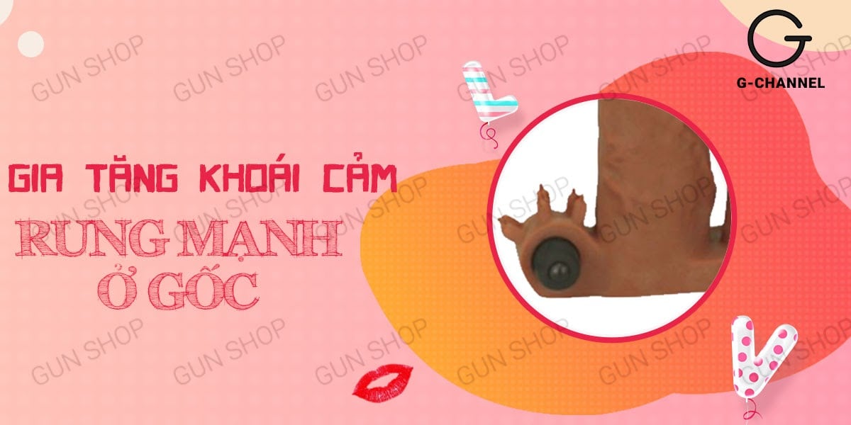 Bao cao su đôn dên rung Lovetoy 2 đầu tăng khoái cảm bất tận