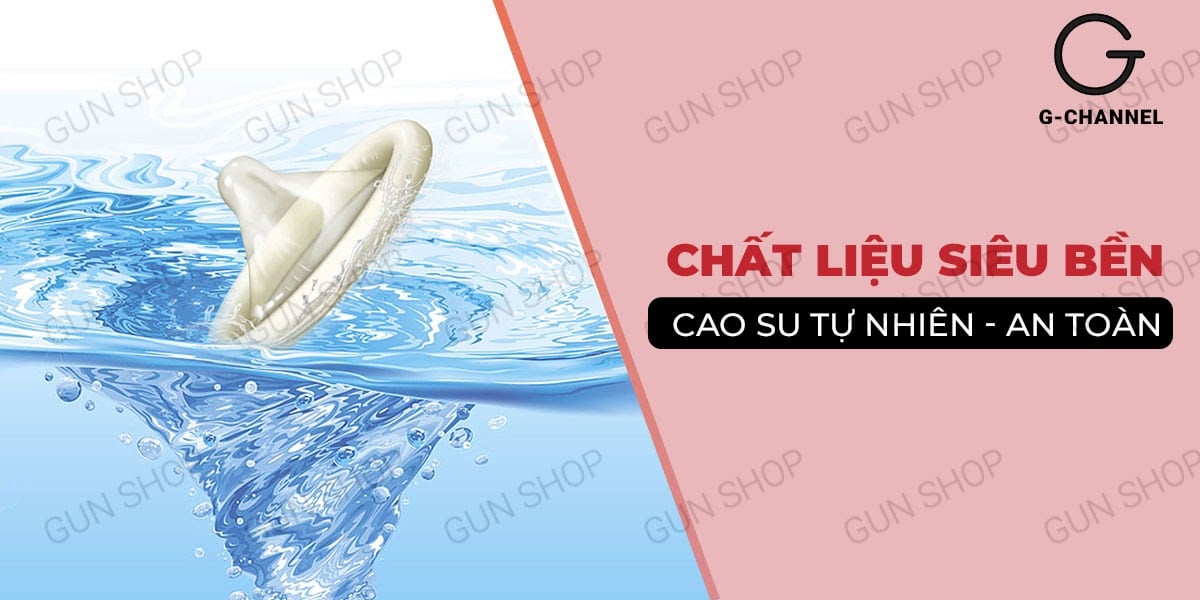 Bao cao su Toshiro Long Shock 4in1 kéo dài thời gian Thái Lan