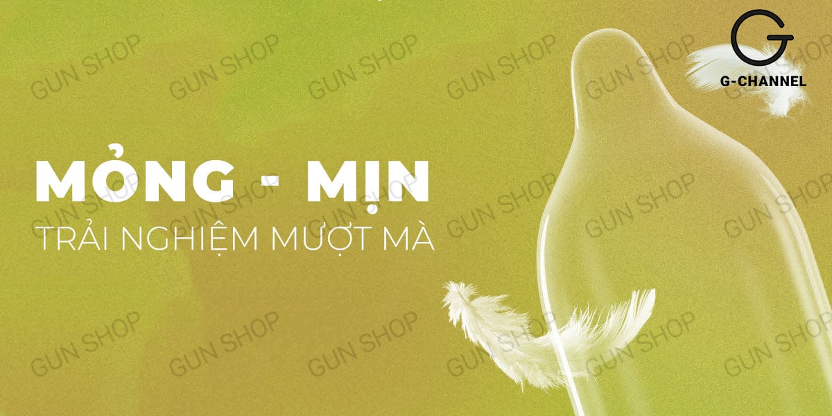 Bao cao su Viking trơn siêu mỏng mịn an toàn kéo dài thời gian