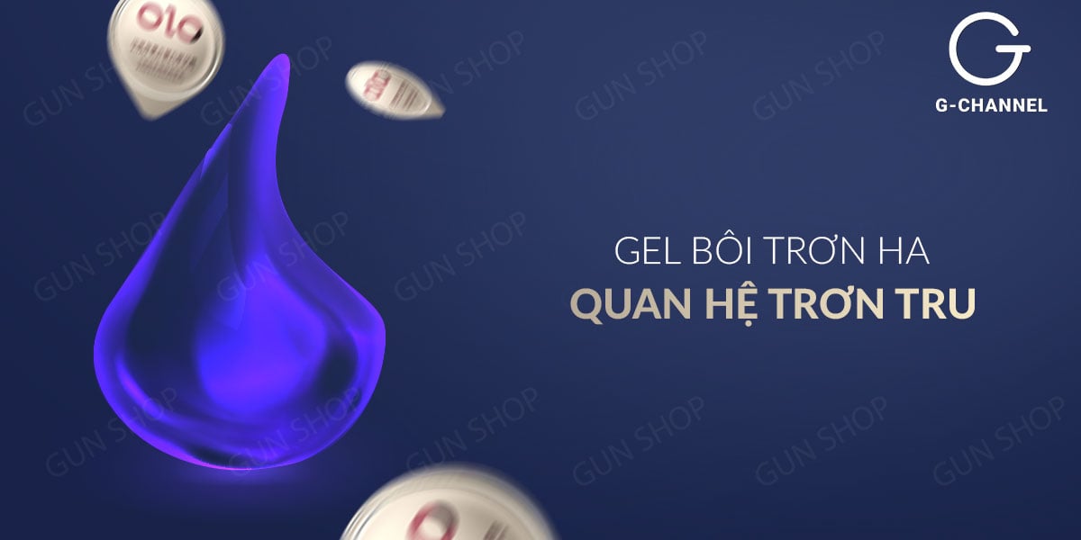 Bao cao su OLO 0.01 Xanh siêu mỏng kéo dài thời gian Hộp 10