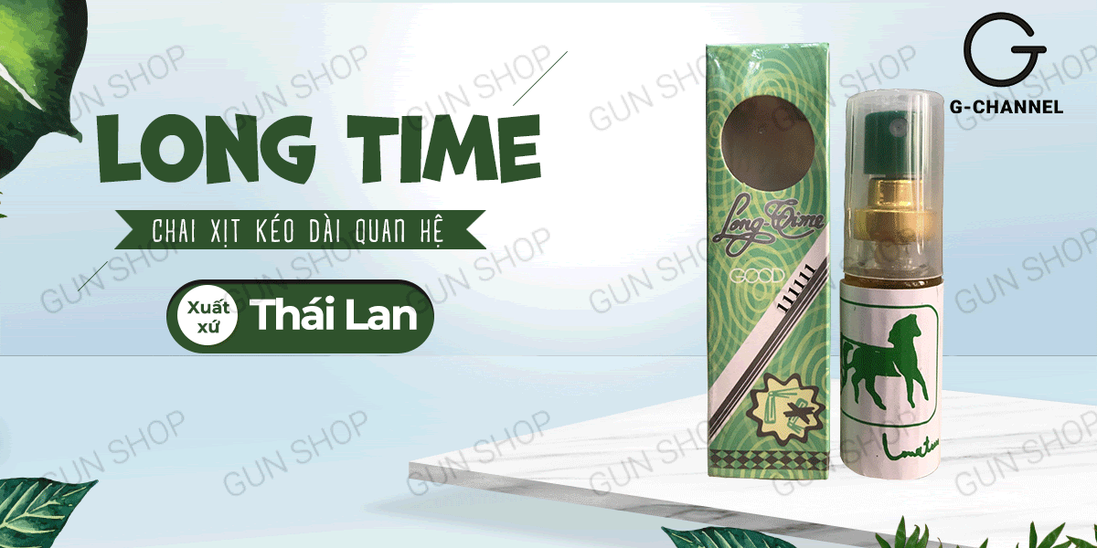 Chai xịt Thái Lan Longtime kéo dài thời gian quan hệ dễ sử dụng 5ml