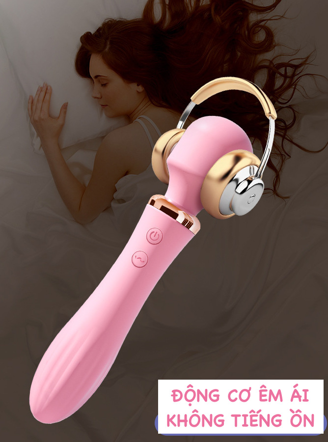 Chày rung Lilo không dây 2 đầu rung mạnh, toả nhiệt máy massage điểm G nữ