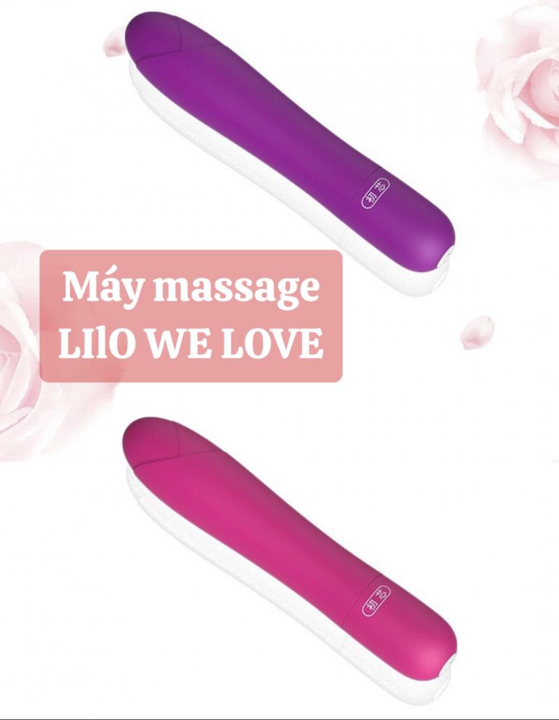 Chày rung We Love Lilo massage âm đạo 5 chế độ silicon y tế