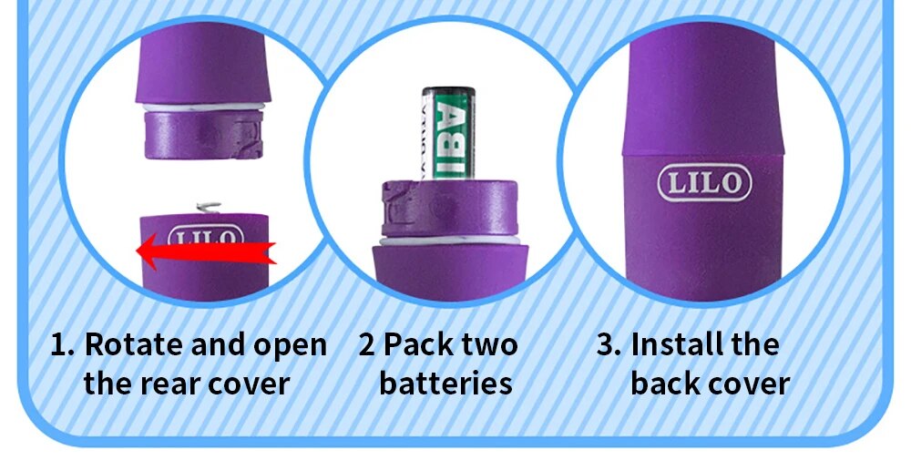 Chày rung We Love Lilo massage âm đạo 5 chế độ silicon y tế