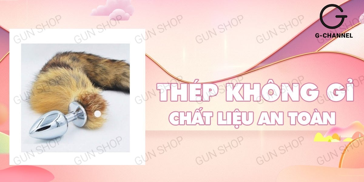 Cung cấp Đuôi cáo inox gắn hậu môn hàng xách tay