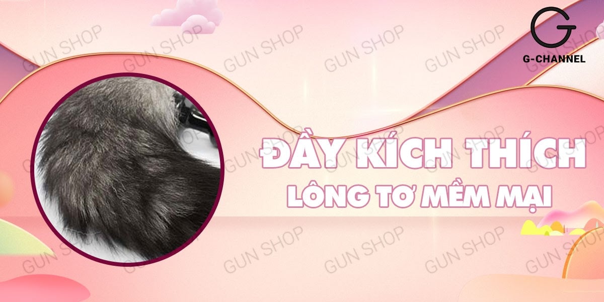 Cung cấp Đuôi cáo inox gắn hậu môn hàng xách tay