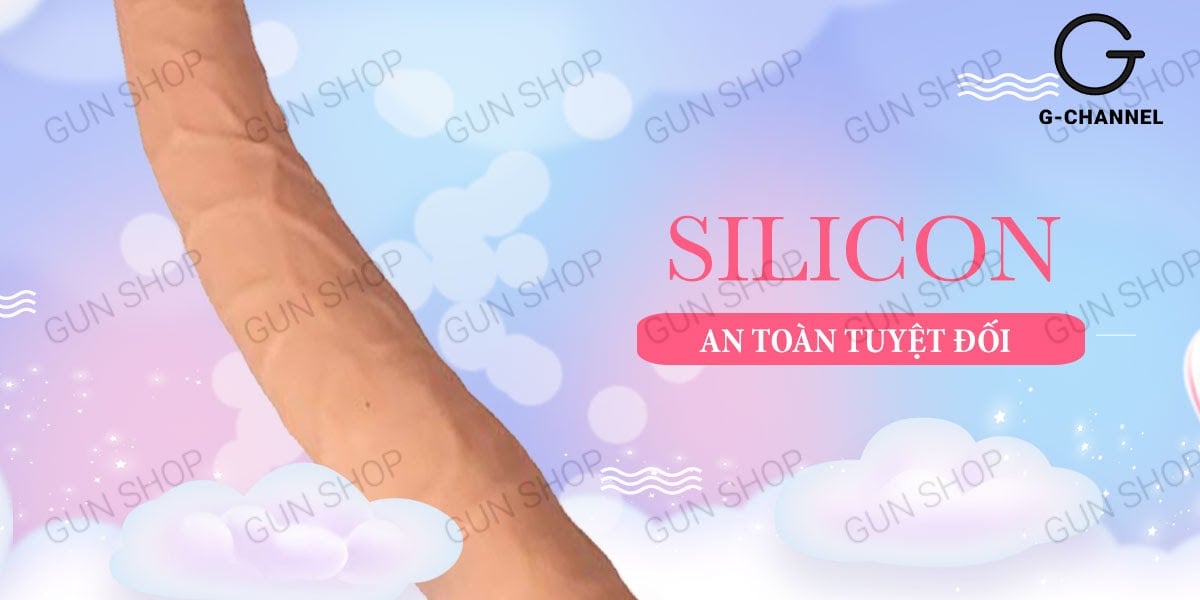 Dương vật giả 2 đầu Lovetoy mềm dẻo uốn cong đa chiều siêu bền