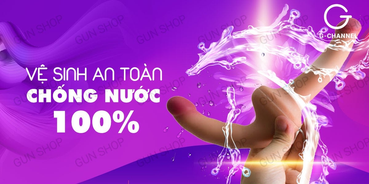 Dương vật giả 2 đầu Lovetoy Holy Dong Charge đa chiều mềm