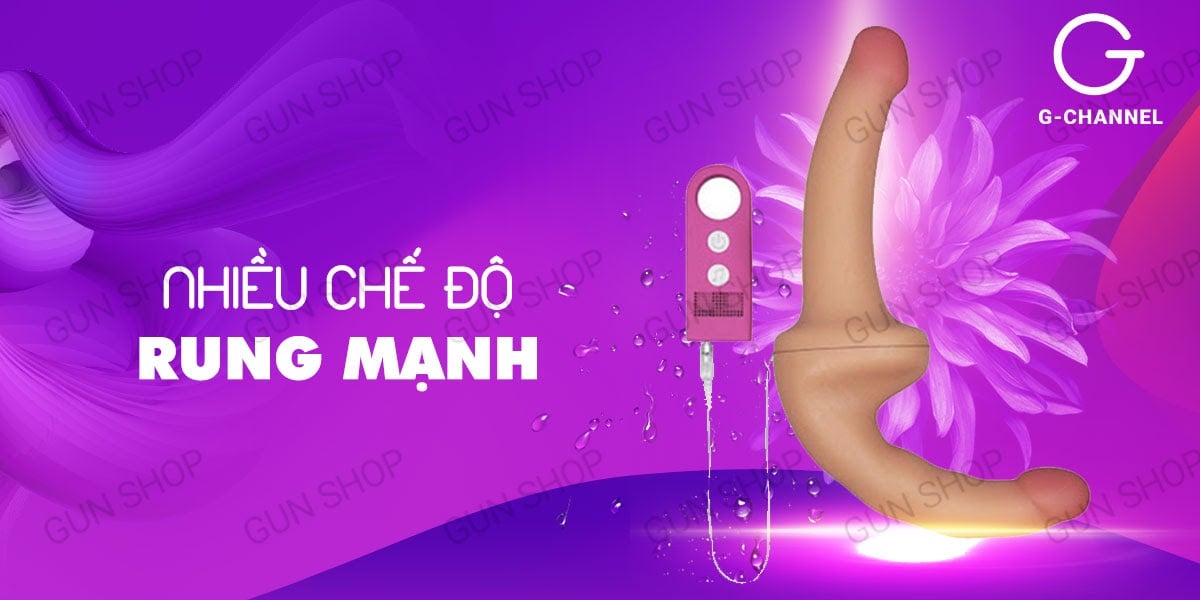 Dương vật giả 2 đầu Lovetoy Holy Dong Charge đa chiều mềm