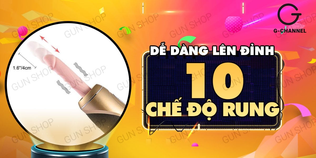 Dương vật giả Lovemoment Stroking Man III dính tường thụt xoay 360 độ