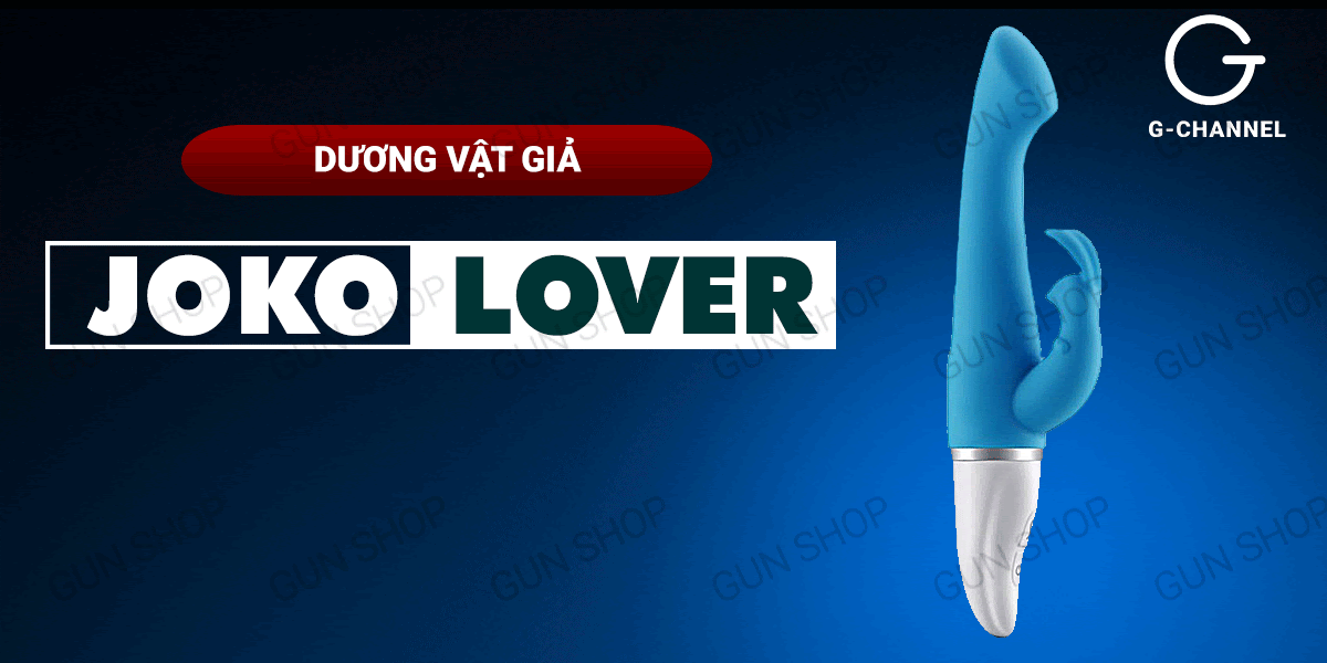 Dương vật giả Joko Lovers đa chế độ rung silicon cao cấp