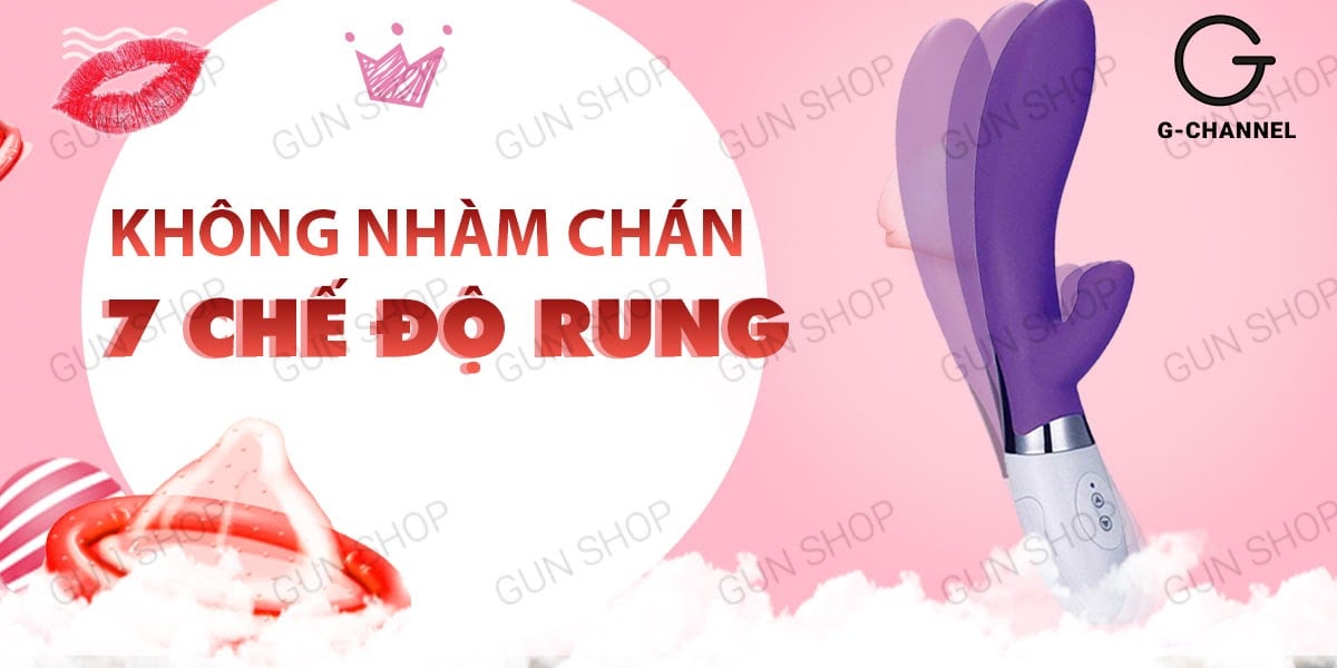 Dương vật giả đa chế độ rung pin Loveaider God Erlang sạc tiện