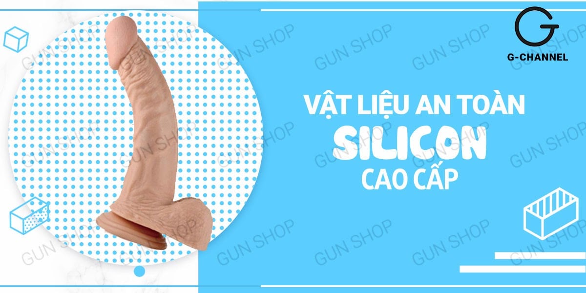 Dương vật giả Lovetoy Real Extreme 21.5cm 3 cường độ rung dính tường cao cấp