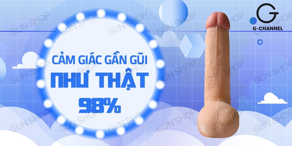 Dương vật giả bìu rung 10 chế độ Lovetoy Real Softee kích thích mạnh mẽ Dương vật giả bìu rung 10 chế độ Lovetoy Real Softee kích thích mạnh mẽ