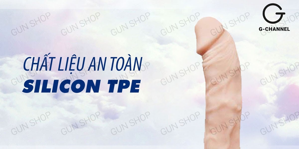 Dương vật giả rung thụt tỏa nhiệt sạc USB silicon mềm