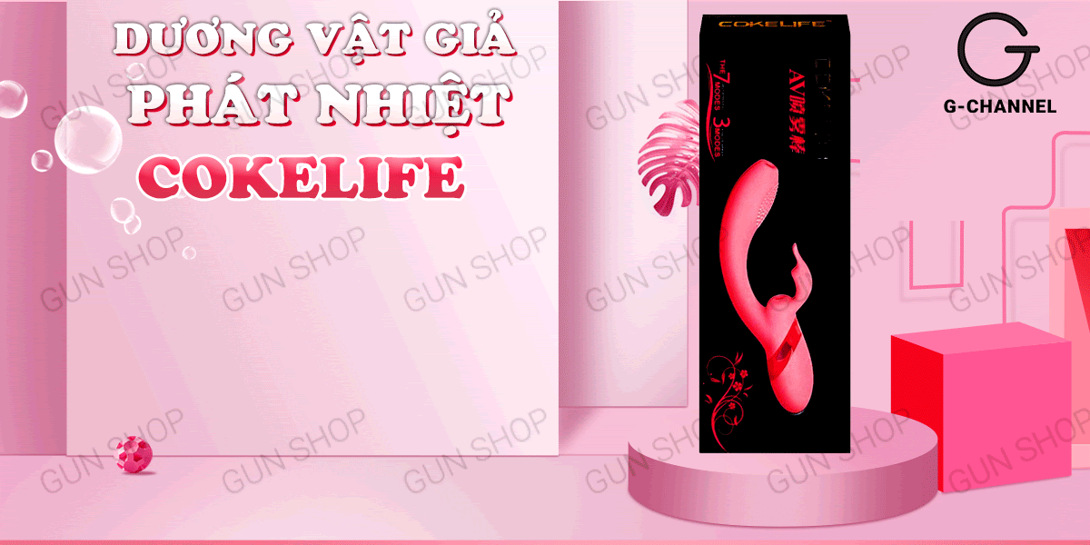 Dương vật giả phát nhiệt rung mạnh đa chế độ sạc điện