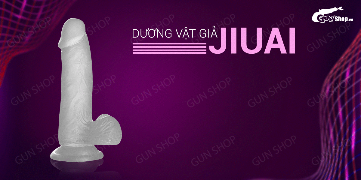 Dương vật giả dính tường Jiuai siêu mềm dẻo linh động thủ dâm kín đáo