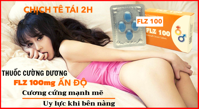 Thuốc FLZ 100 cường dương Ấn Độ tăng sinh lý nam giới giá rẻ