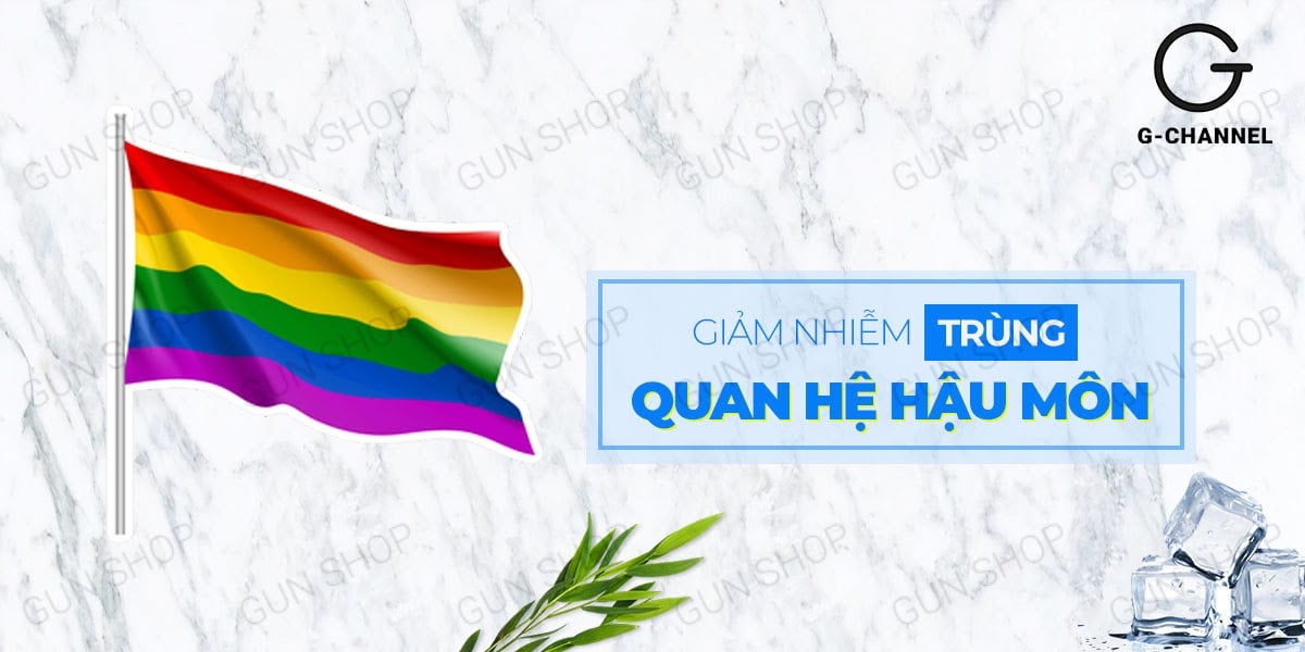 Gel bôi trơn hậu môn Shell Supermen Cooling an toàn mát lạnh