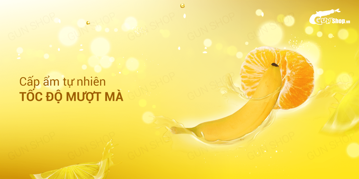 Gel bôi trơn Boyafei Lemon hương chanh tươi mới dễ chịu