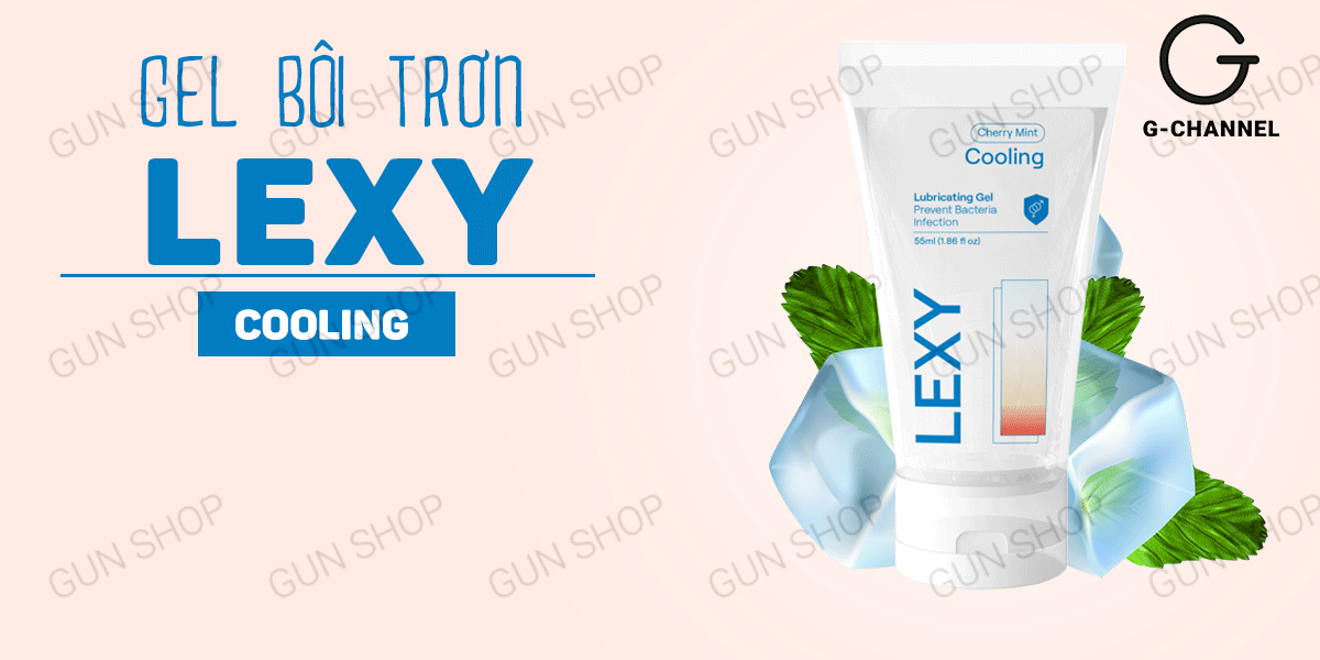 Gel bôi trơn bạc hà mát lạnh Lexy Cooling tăng ẩm tự nhiên